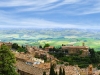 The ancient Italian town of Montalcino