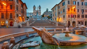 La place d'Espagne ROME